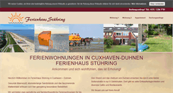 Desktop Screenshot of ferienhaus-stuehring.de