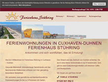 Tablet Screenshot of ferienhaus-stuehring.de